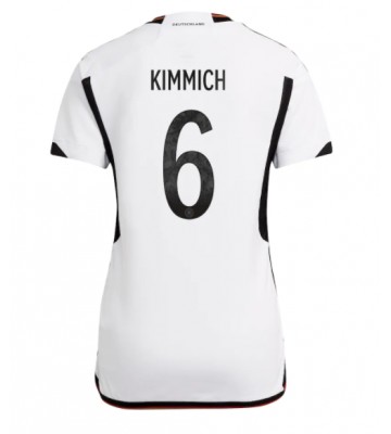 Lacne Ženy Futbalové dres Nemecko Joshua Kimmich #6 MS 2022 Krátky Rukáv - Domáci